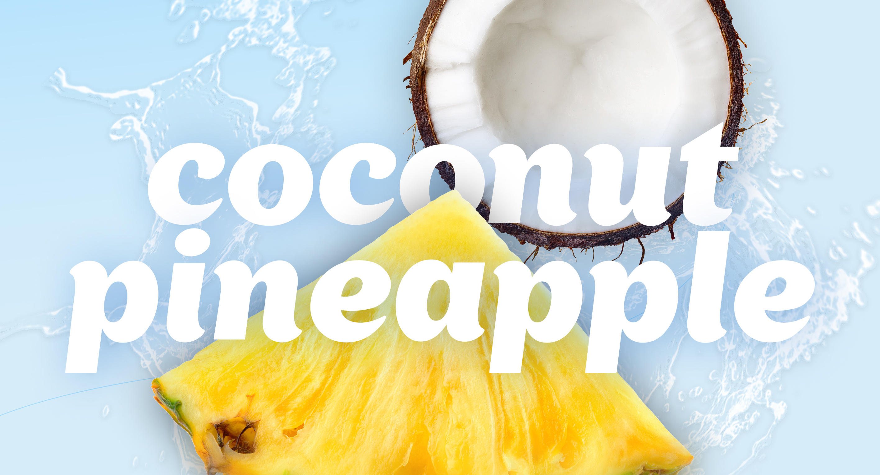 Coconut Pineapple illustratie